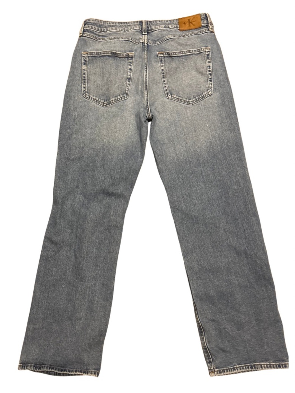 Calvin Klein Jeans Straight Leg - Faded Blue Wash